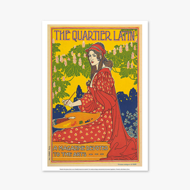 689_Vintage Art Posters_The Quartier Latin (빈티지 아트 포스터)