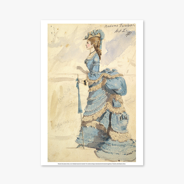 697_Vintage Art Posters_19th century Design for DRESS (빈티지 아트 포스터)