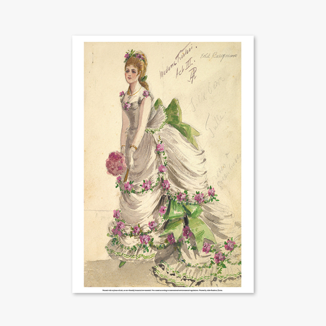 699_Vintage Art Posters_19th century Design for DRESS (빈티지 아트 포스터)