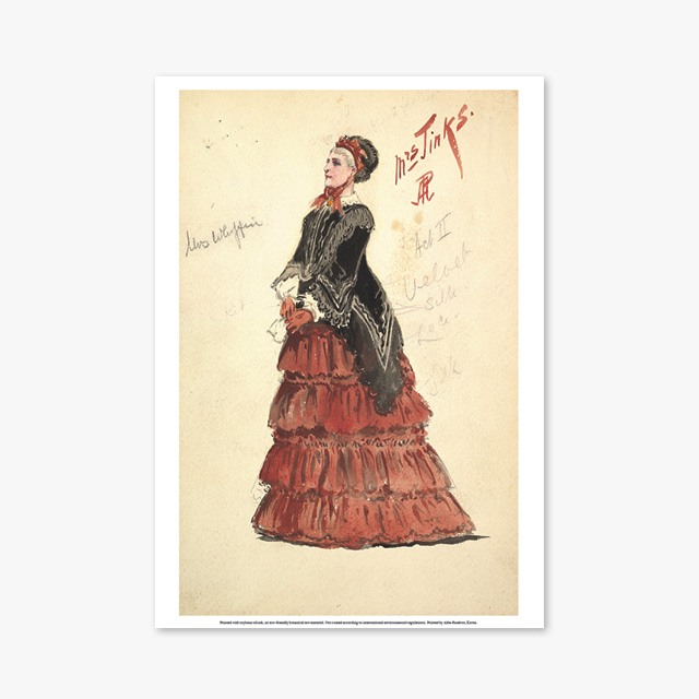 700_Vintage Art Posters_19th century Design for DRESS (빈티지 아트 포스터)