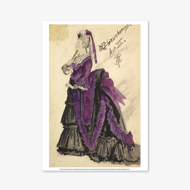 701_Vintage Art Posters_19th century Design for DRESS (빈티지 아트 포스터)