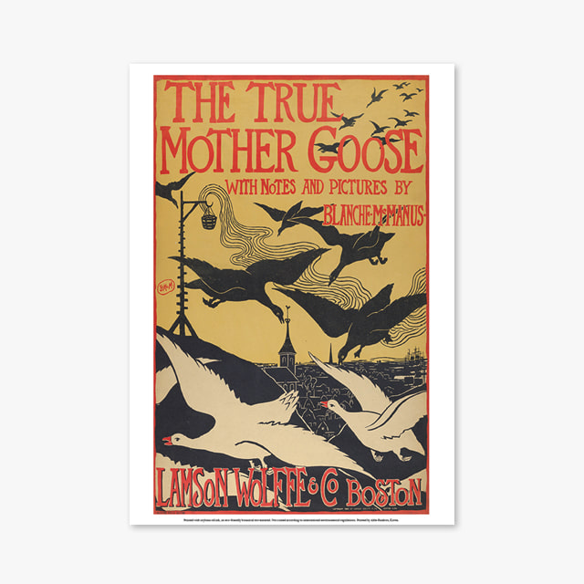 735_Vintage Art Posters_The true mother GOOSE (빈티지 아트 포스터)