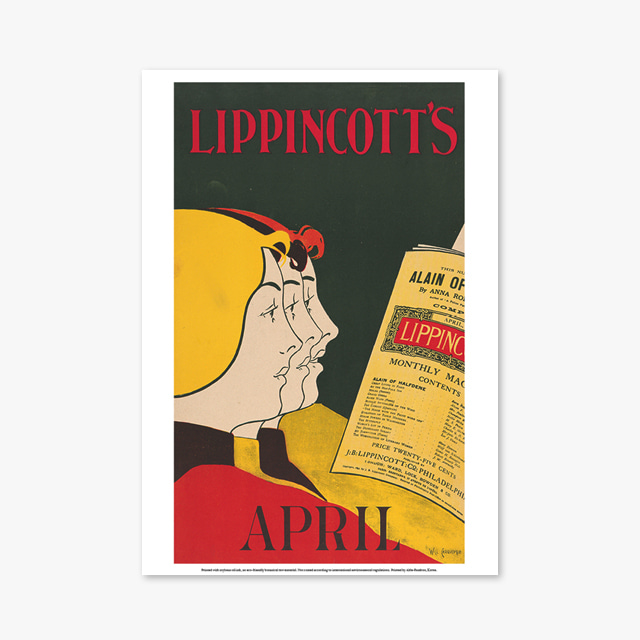 775_Vintage Art Posters_LIPPINCOTTS (빈티지 아트 포스터)