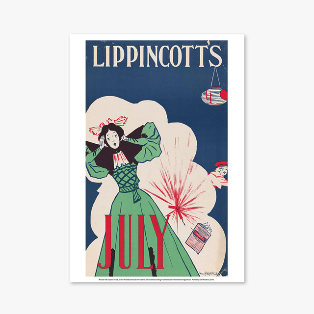 778_Vintage Art Posters_LIPPINCOTTS (빈티지 아트 포스터)