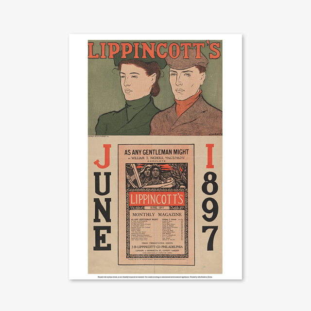 793_Vintage Art Posters_LIPPINCOTTS (빈티지 아트 포스터)