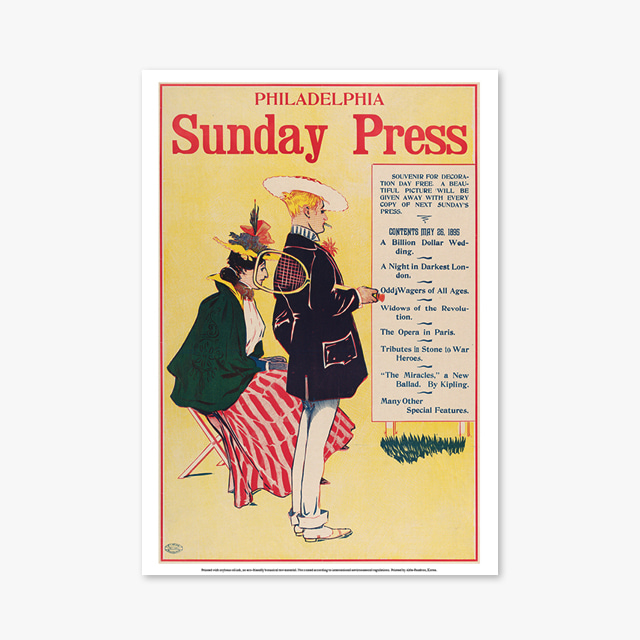 795_Vintage Art Posters_Sunday Press (빈티지 아트 포스터)