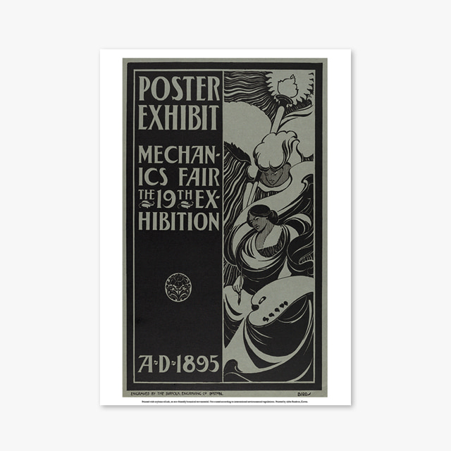 821_Vintage Art Posters_MECHANICS FAIR (빈티지 아트 포스터)