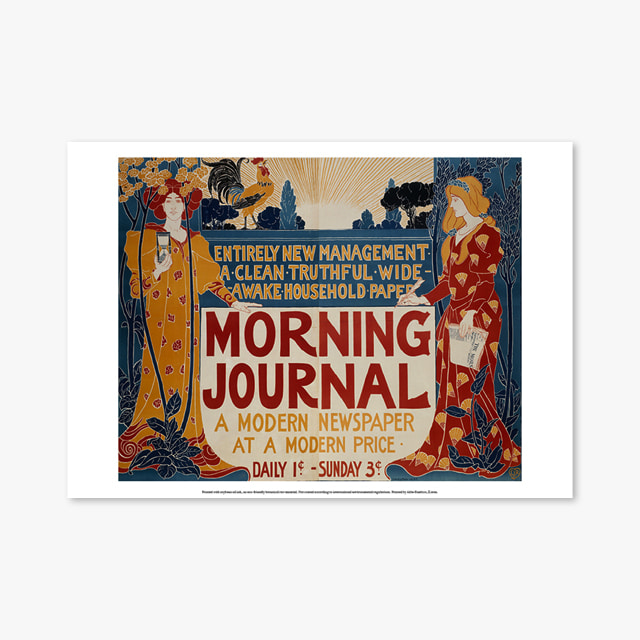 840_Vintage Art Posters_Morning Journal (빈티지 아트 포스터)