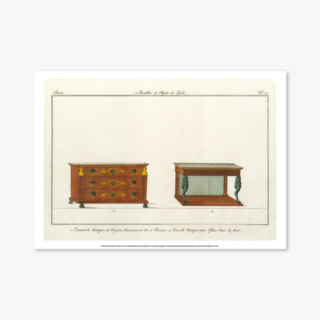 841_Vintage Art Posters_19th century Design for furniture (빈티지 아트 포스터)