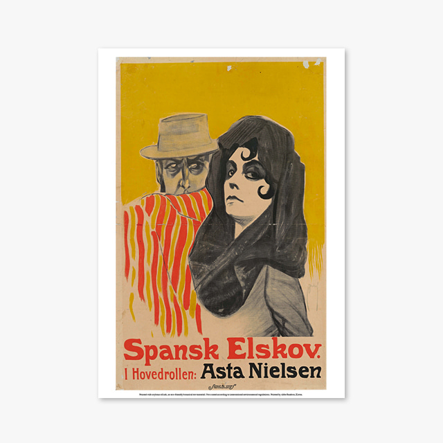 845_Vintage Art Posters_Spansk Elskov (빈티지 아트 포스터)