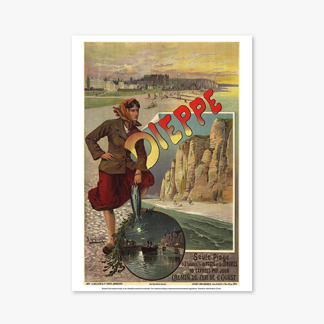 882_Vintage Art Posters_DIEPPE (빈티지 아트 포스터)