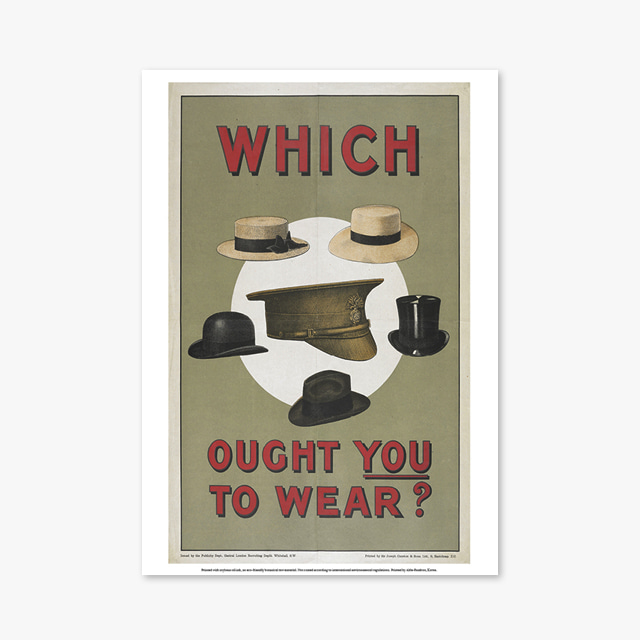 886_Vintage Art Posters_WHICH OUGHT YOU TO WEAR (빈티지 아트 포스터)