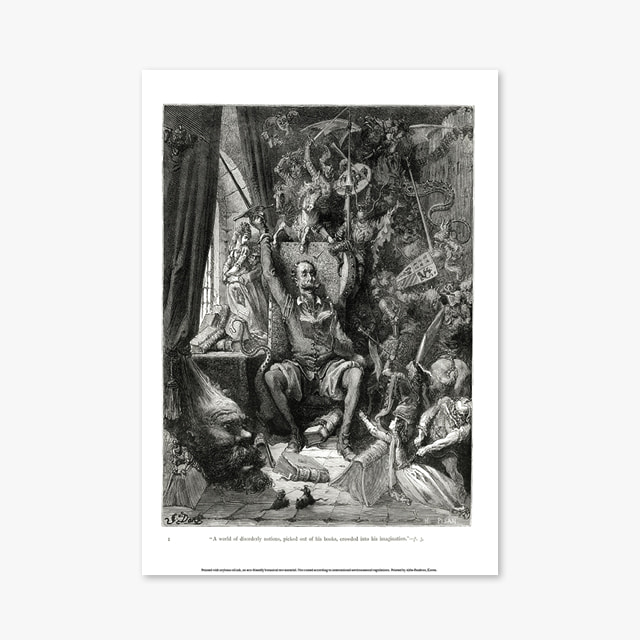 893_Vintage Art Posters_Miguel_de_Cervantes_Don_Quixote_Part_1 (빈티지 아트 포스터)