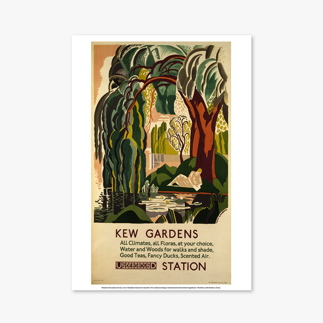 912_Vintage Art Posters_Kew Gardens (빈티지 아트 포스터)
