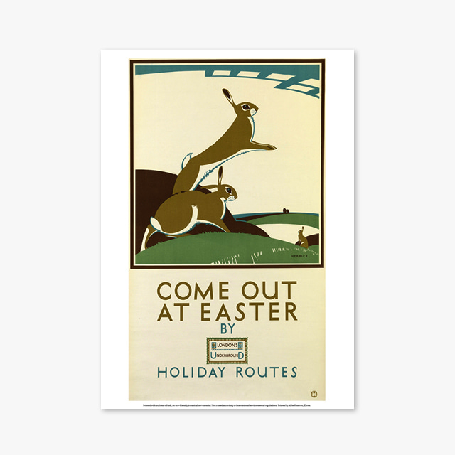 917_Vintage Art Posters_Come out at easter (빈티지 아트 포스터)