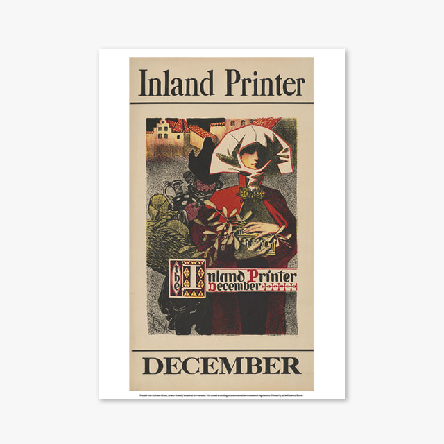 932_Vintage Art Posters_inland-printer-december-leyendecker (빈티지 아트 포스터)