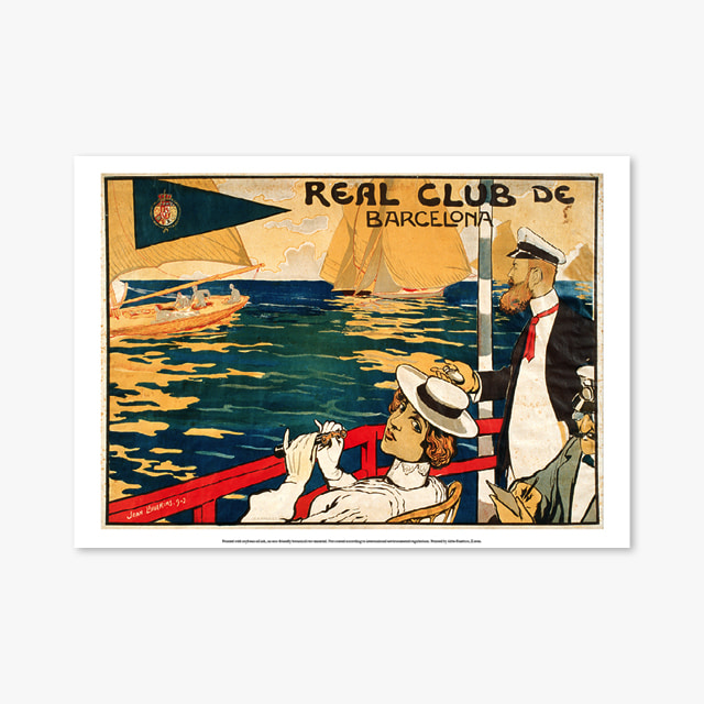 945_Vintage Art Posters_Real_Club_de_Barcelona (빈티지 아트 포스터)