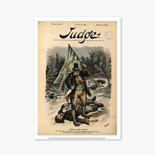 949_Vintage Art Posters_Judge-15-June-1889 (빈티지 아트 포스터)