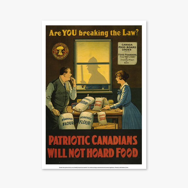 962_Vintage Art Posters_PATRIOTIC CANADIANS (빈티지 아트 포스터)