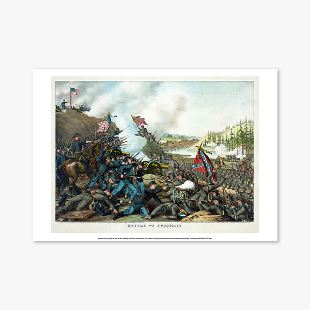 963_Vintage Art Posters_Battle_of_Franklin_November_1864 (빈티지 아트 포스터)