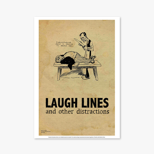 975_Vintage Art Posters_Laugh Line (빈티지 아트 포스터)